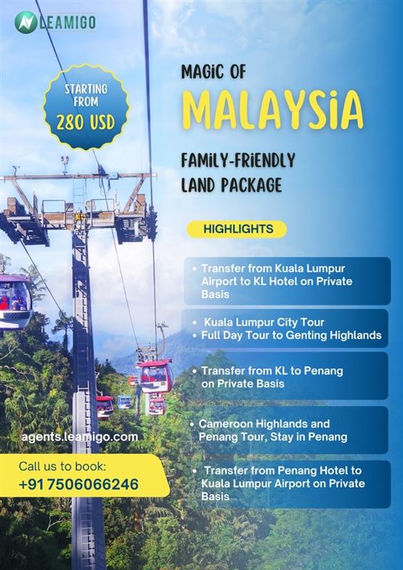 Magic of Malaysia family package campaign screenshot